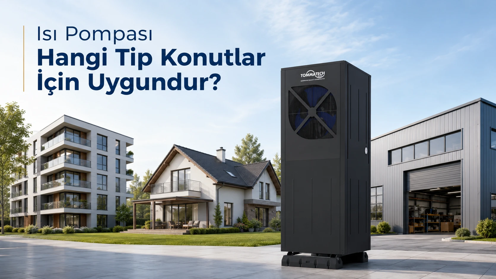 Isı Pompası Hangi Konutlar için uygundur