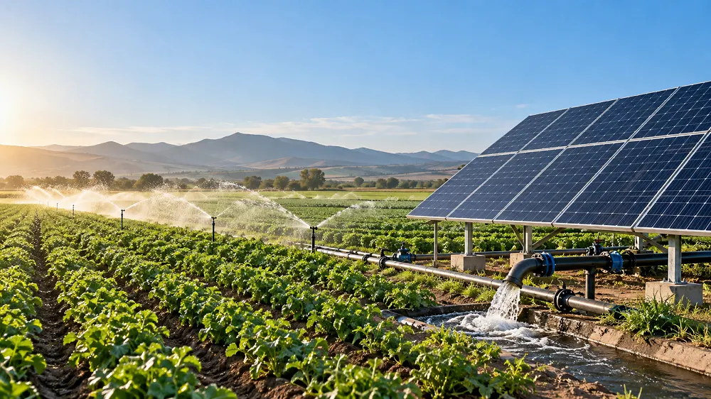 Leitfaden zur Solarmodulberechnung für die landwirtschaftliche Bewässerung