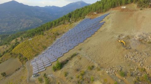 CW SOLAR POWER PLANT (SPP) ANTALYA GAZİPAŞA 2017,6 kWp