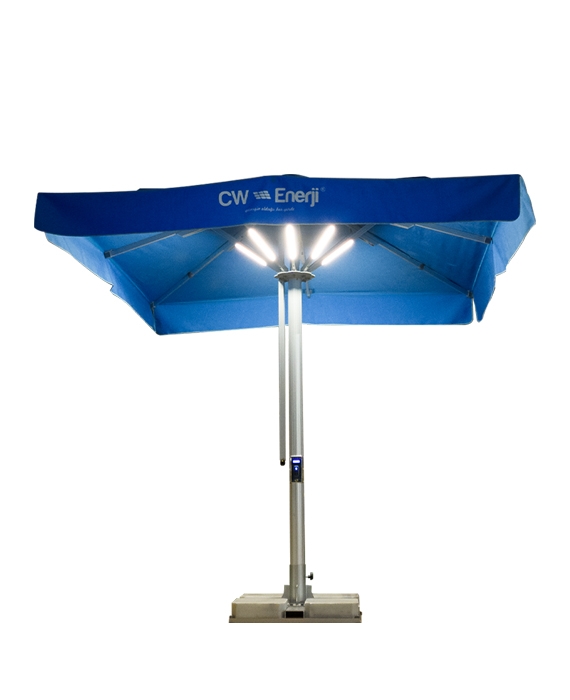 Solar Regenschirm