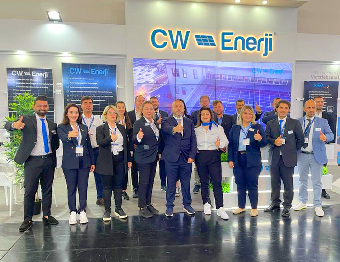 CW Enerji’den Intersolar Europe Fuarı'nda Gövde Gösterisi