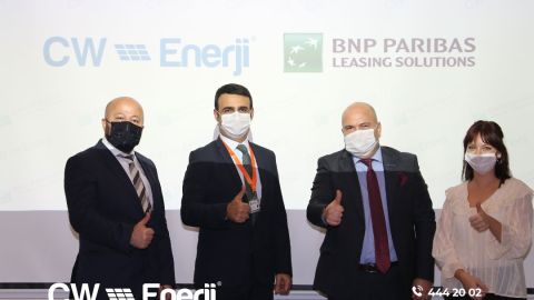 CW Enerji ve BNP Paribas Leasing Solutions Çatı Ges Projeleri İçin İş Birliği Protokolü İmzaladı