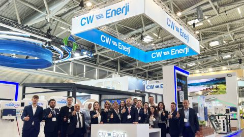 CW Enerji Almanya’da Yerli Ve Milli Ürünlerini Sergiledi