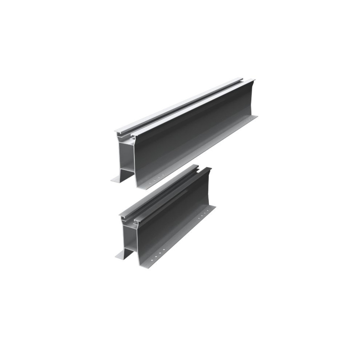 Panel Mounting Equipment P60 Cut Length Profile Aluminum (95x60mm) 40 cm
