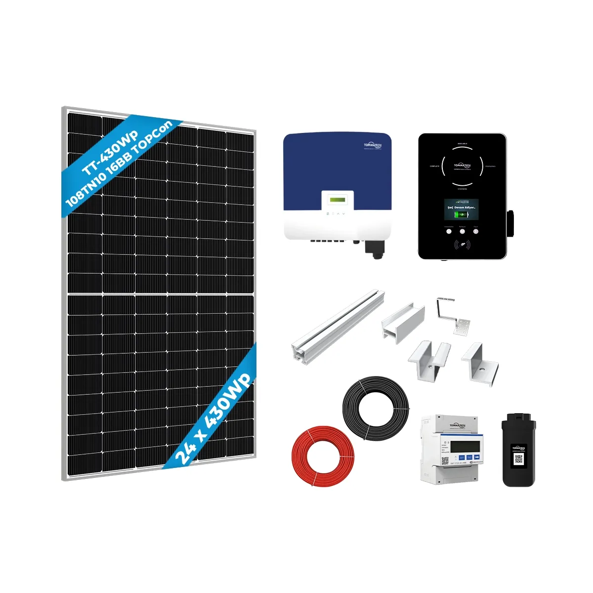 Three Phase 10kWe Trio Plus On Grid Medium Package