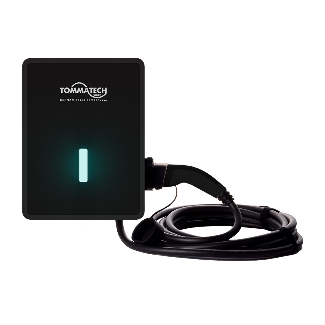 TommaTech Likya 22kW AC Electric Vehicle Charger with Cable