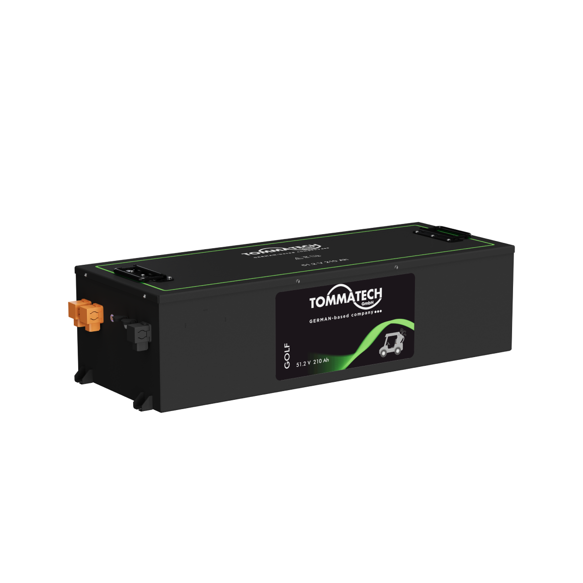 TommaTech 51.2V 105Ah LiFePO4 Golf Lityum Batarya