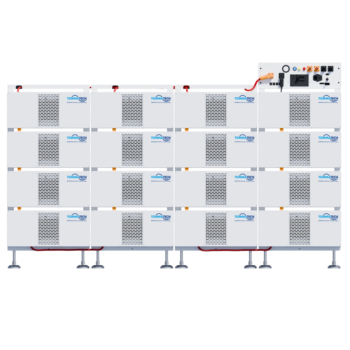 TommaTech 80.4kWh Modüler İç Ortam Depolama Sistemi