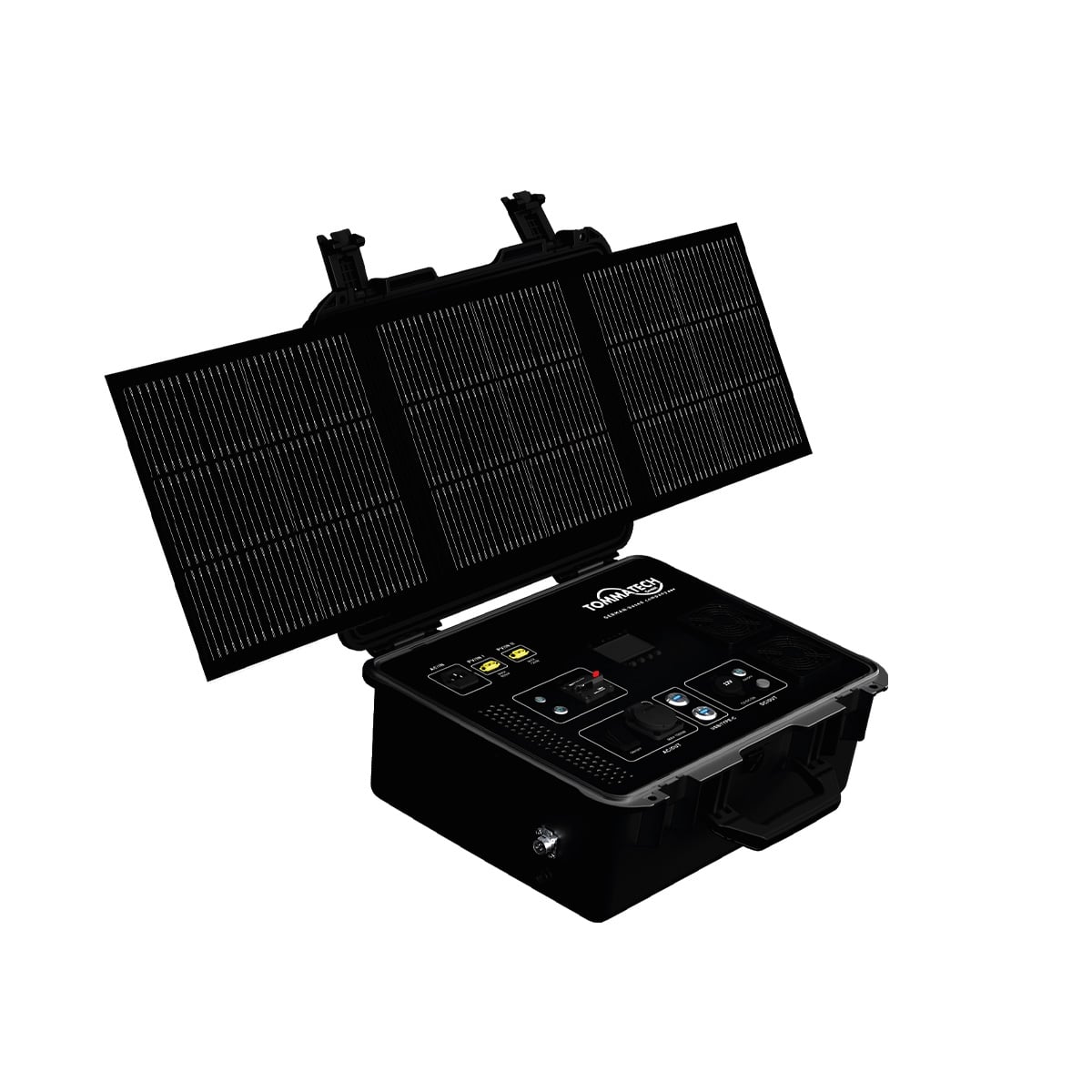 TommaTech Solar Powered Case Taşınabilir Güç Kutusu