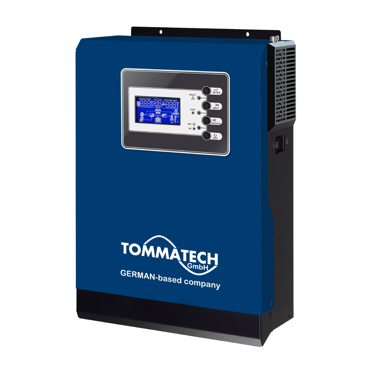 TommaTech New 1K 12V 1Phase Intelligenter Wechselrichter - CW-Enerji